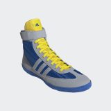 ADIDAS Combat Speed 4 birkózó cipő IG2027 (ezüst-kék-sárga) - 46