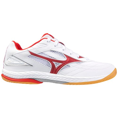 Mizuno Wave Drive 9 (81GA220521) White/HighRiskRed/Silver 41