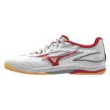 Mizuno Wave Drive 9 (81GA220521) White/HighRiskRed/Silver 41