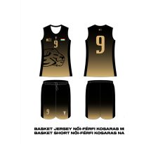 MHS Rado Basket női kosárlabda mez, fekete, NB1