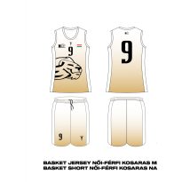 MHS Rado Basket női kosárlabda mez, fehér, NB1